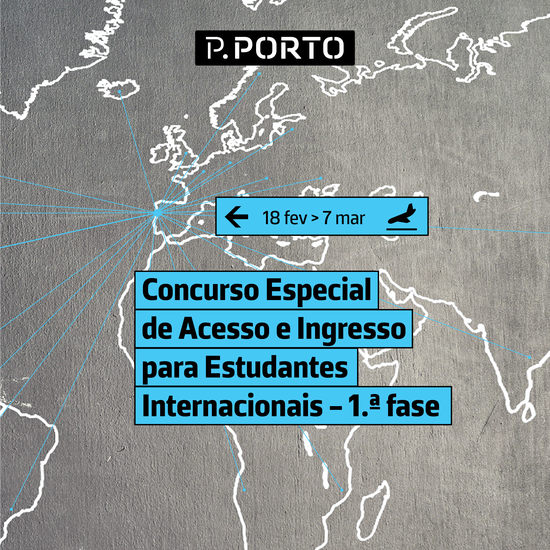 Concurso para Estudantes Internacionais 2025/2026