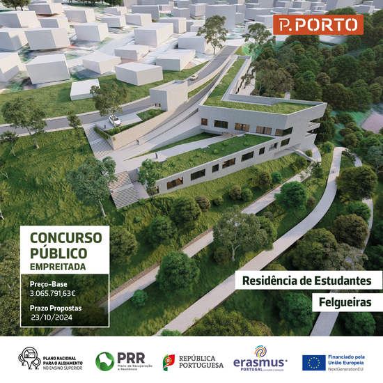 Lançamento de Concurso Público para Construção de Residência de Estudantes em Felgueiras